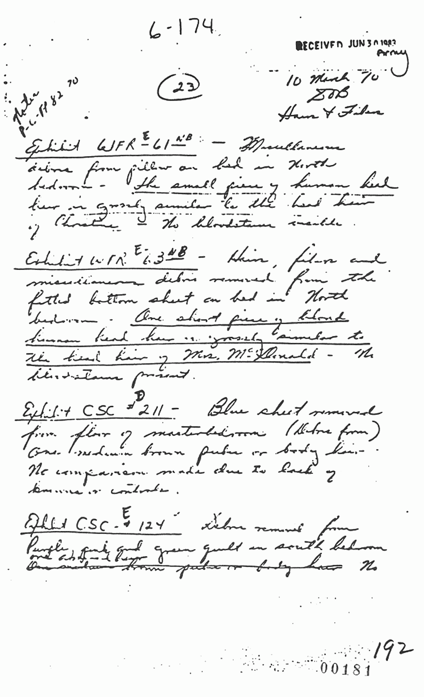 March 10, 1970: Notes of Dillard Browning (CID), p. 2 of 3