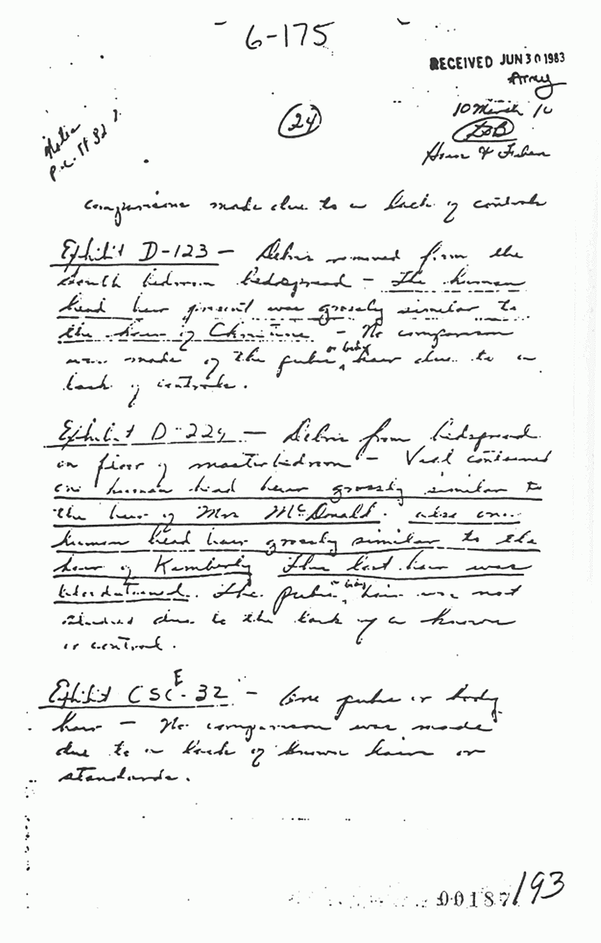 March 10, 1970: Notes of Dillard Browning (CID), p. 3 of 3