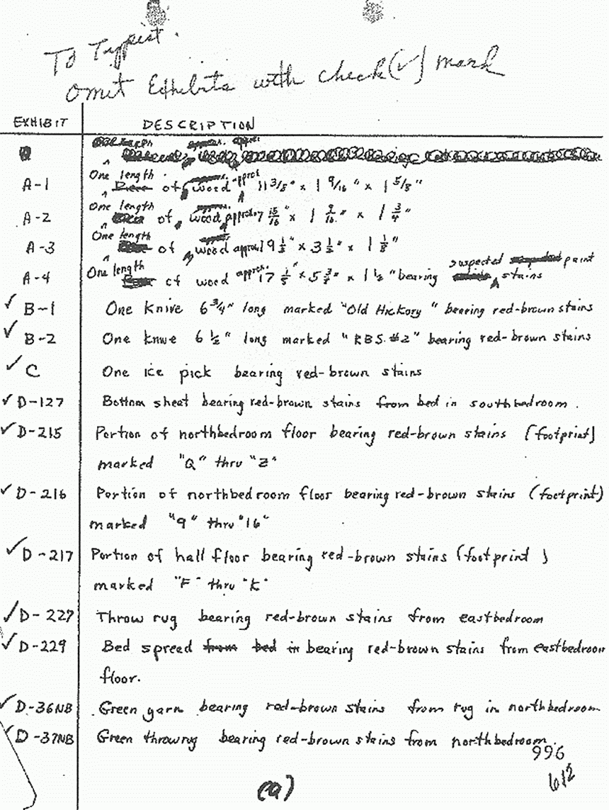 Circa April 17, 1970: USACIL Report FA-D-P-C-FP-82-70-R thru R-4, p. 2 of 5