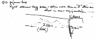 Drawing from notes of Paul Stombaugh (FBI), p. 32