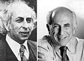 Bernard Segal: (l-r) 1979 and in later years [Photo (r): Golden Gate University School of Law]