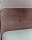 Headboard of bed in east (master) bedroom, where "PIG" was written in Colette MacDonald's blood
