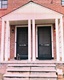 Front door (on right) of 544 Castle Drive