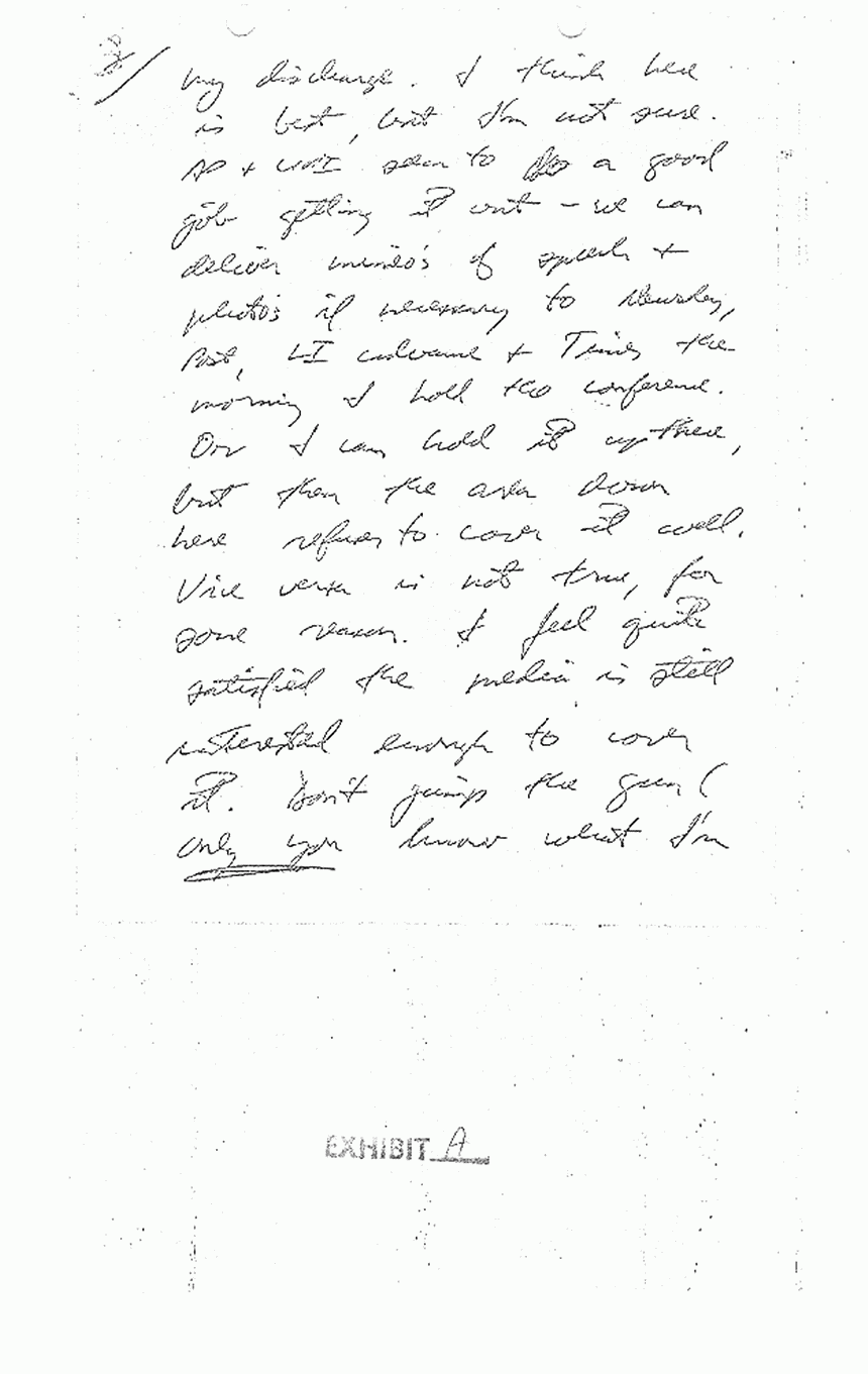 November 19, 1970: Letter from Jeffrey MacDonald to Freddy Kassab, p. 3 of 5