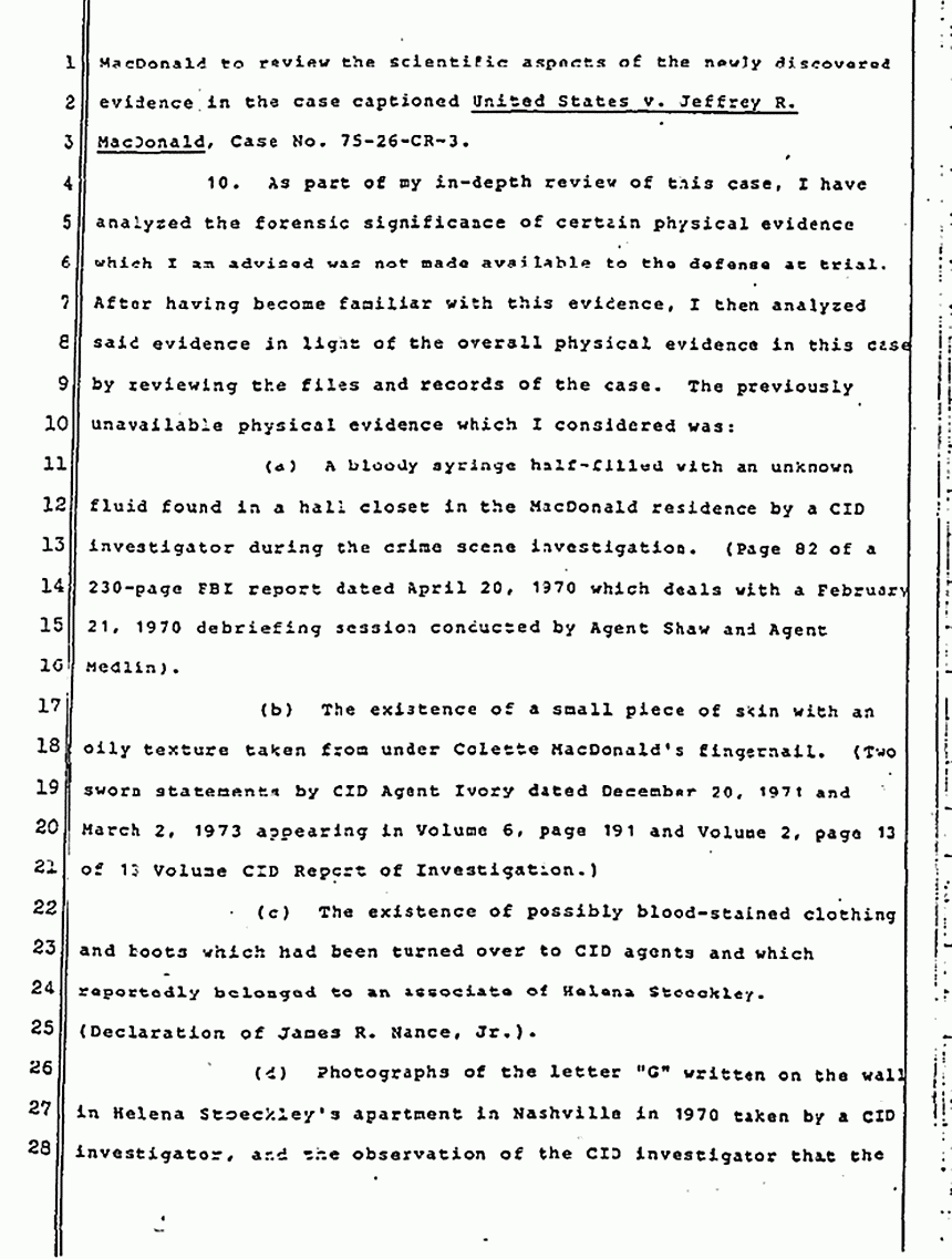 March 30, 1984: Declaration of Richard Fox, p. 3 of 8