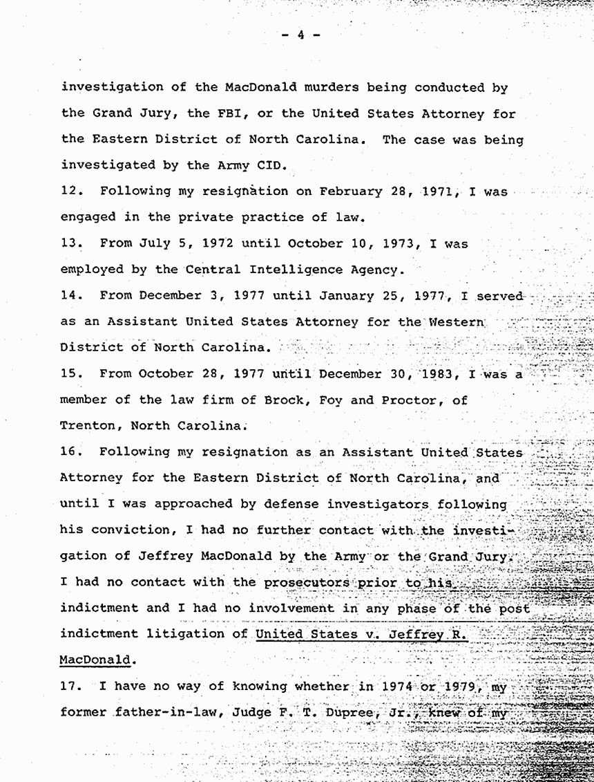July 12, 1984: Affidavit of Jimmie Proctor, p. 4 of 4