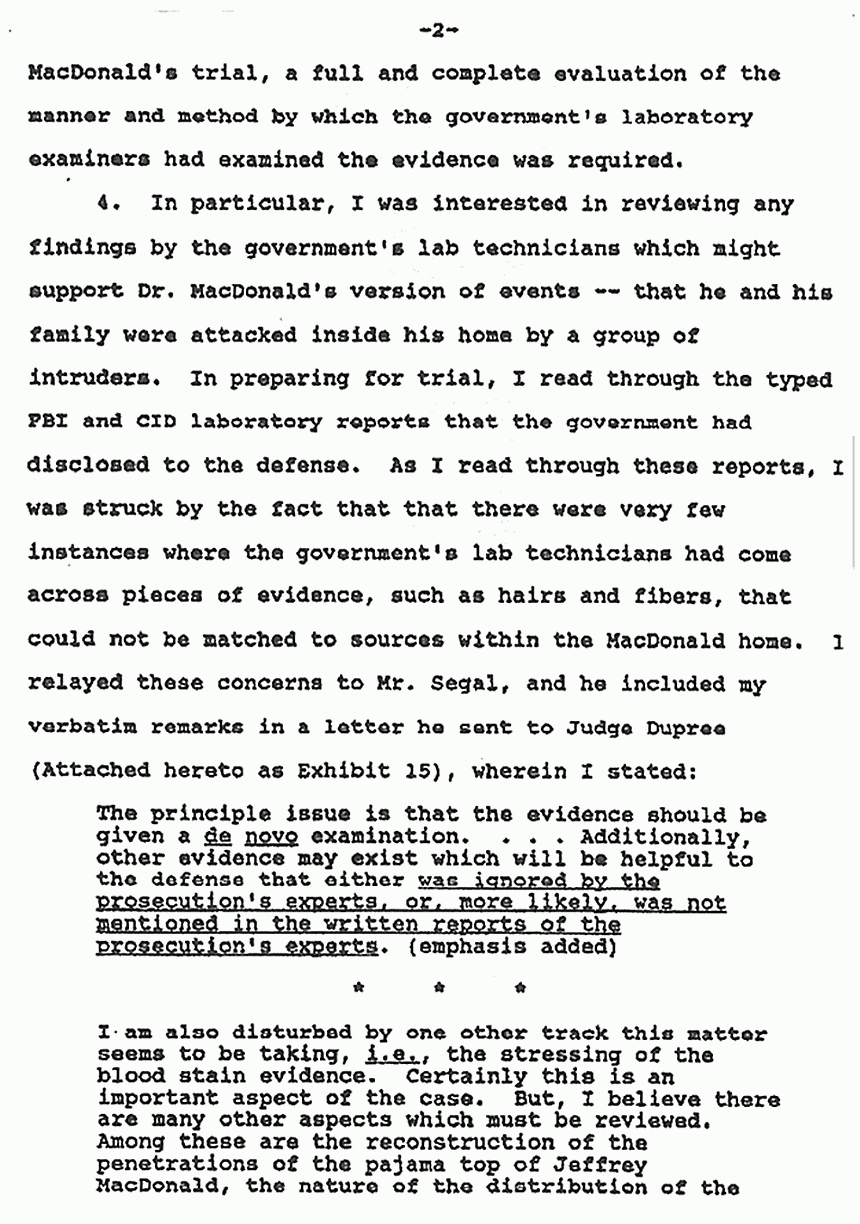 October 16, 1990: Affidavit of John Thornton, p. 2 of 9