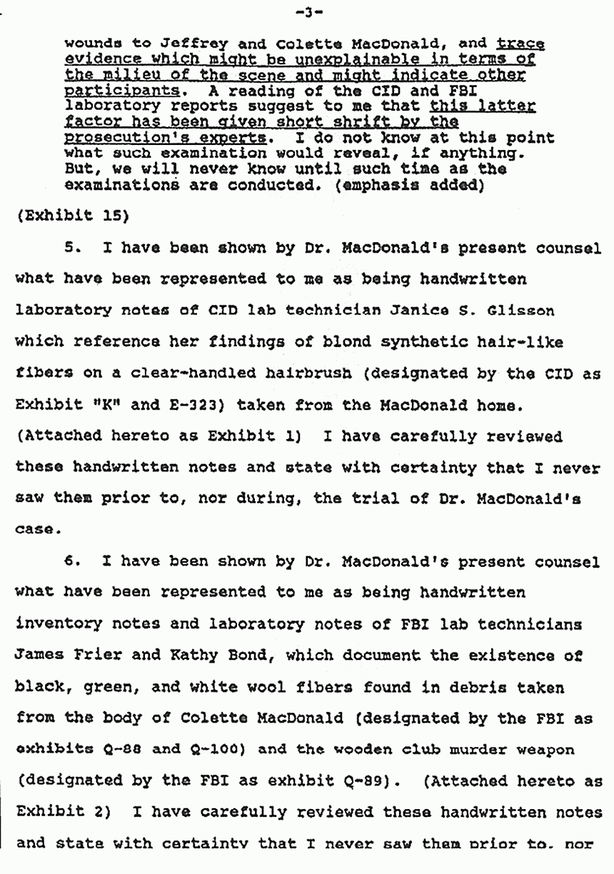 October 16, 1990: Affidavit of John Thornton, p. 3 of 9