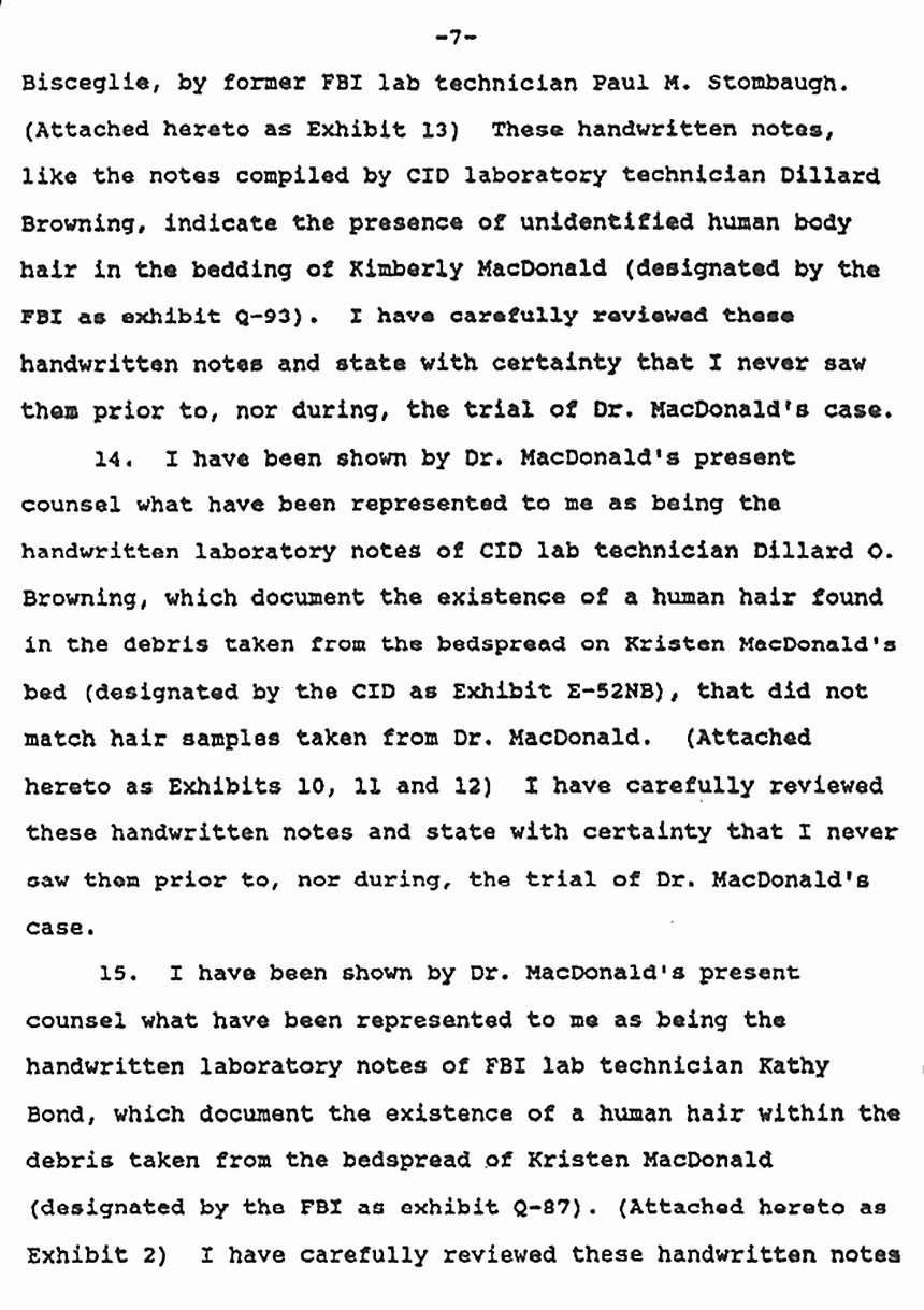 October 16, 1990: Affidavit of John Thornton, p. 7 of 9
