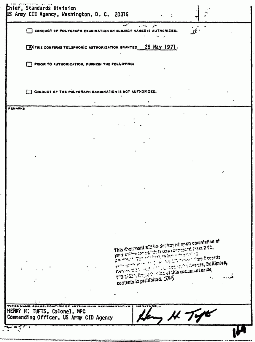 May 26-28, 1971: Polygraph examination of Greg Mitchell, p. 7 of 7