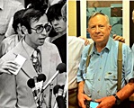 Brian Murtagh, 1979 and Sept. 2012 (Photo on right: blackburnseminars.com [cropped])