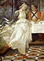 Salome (Painting by Fra Filippo Lippi: 'Herod's Banquet' [detail])