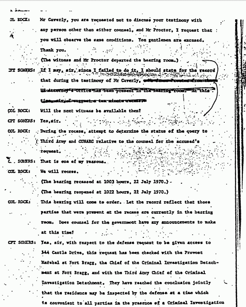 April 11, 1980: Investigative Report by Ted Gunderson: Possible conflict of interest, p. 4 of 7