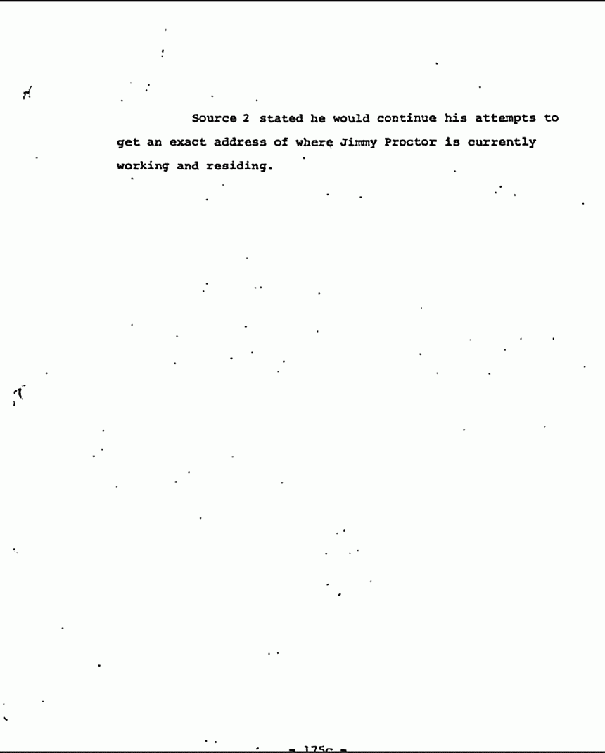 April 11, 1980: Investigative Report by Ted Gunderson: Possible conflict of interest, p. 7 of 7