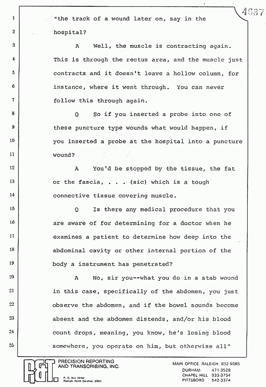 August 10, 1979: Reading of Jeffrey MacDonald's statements and Esquire magazine articles at trial, p. 78 of 151