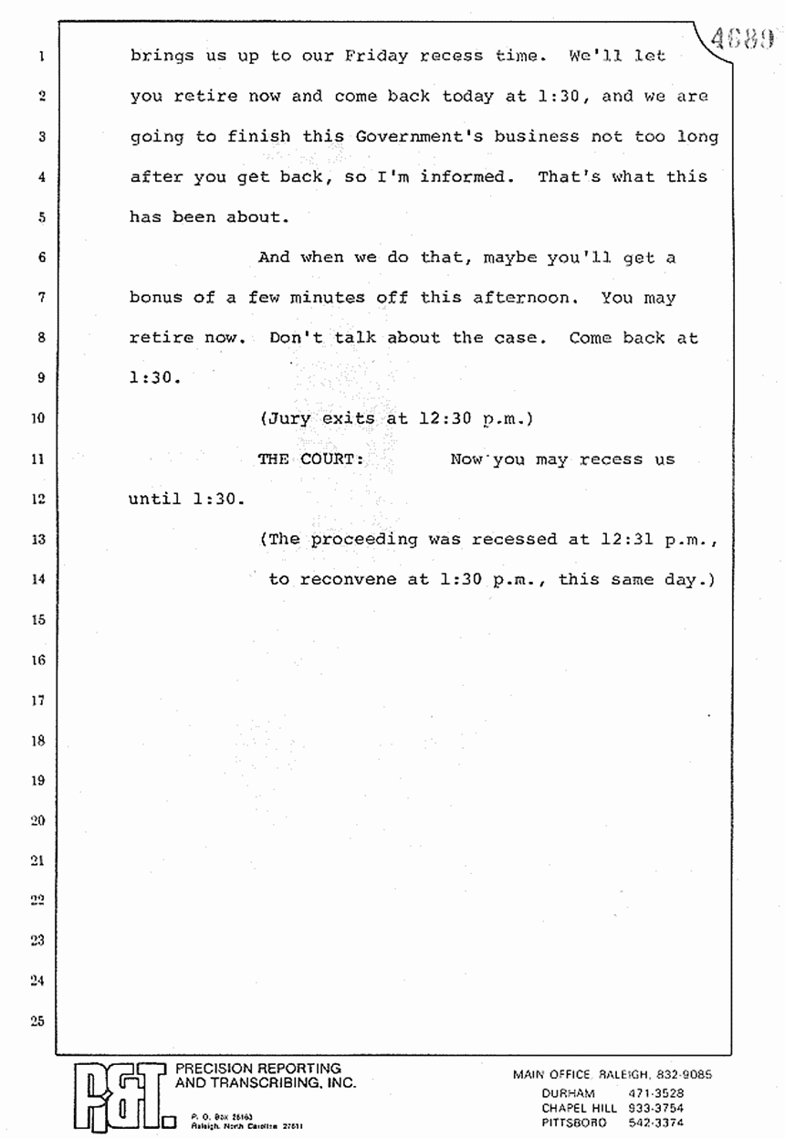 August 10, 1979: Reading of Jeffrey MacDonald's statements and Esquire magazine articles at trial, p. 80 of 151