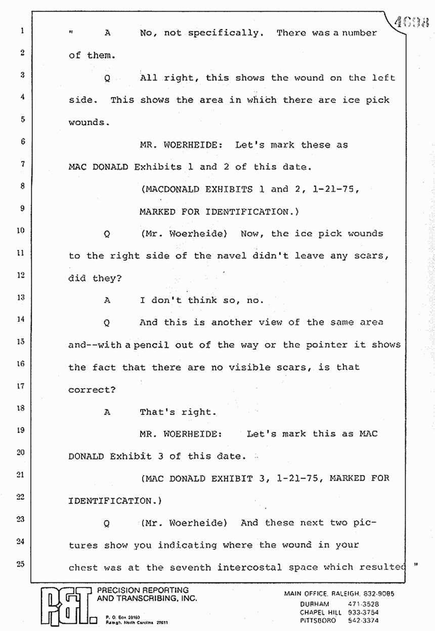 August 10, 1979: Reading of Jeffrey MacDonald's statements and Esquire magazine articles at trial, p. 89 of 151