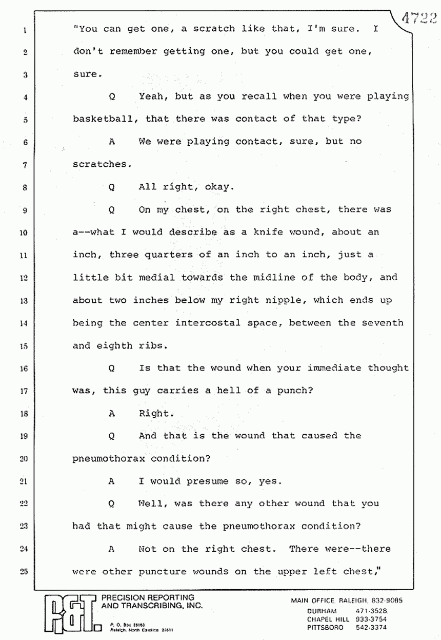 August 10, 1979: Reading of Jeffrey MacDonald's statements and Esquire magazine articles at trial, p. 113 of 151