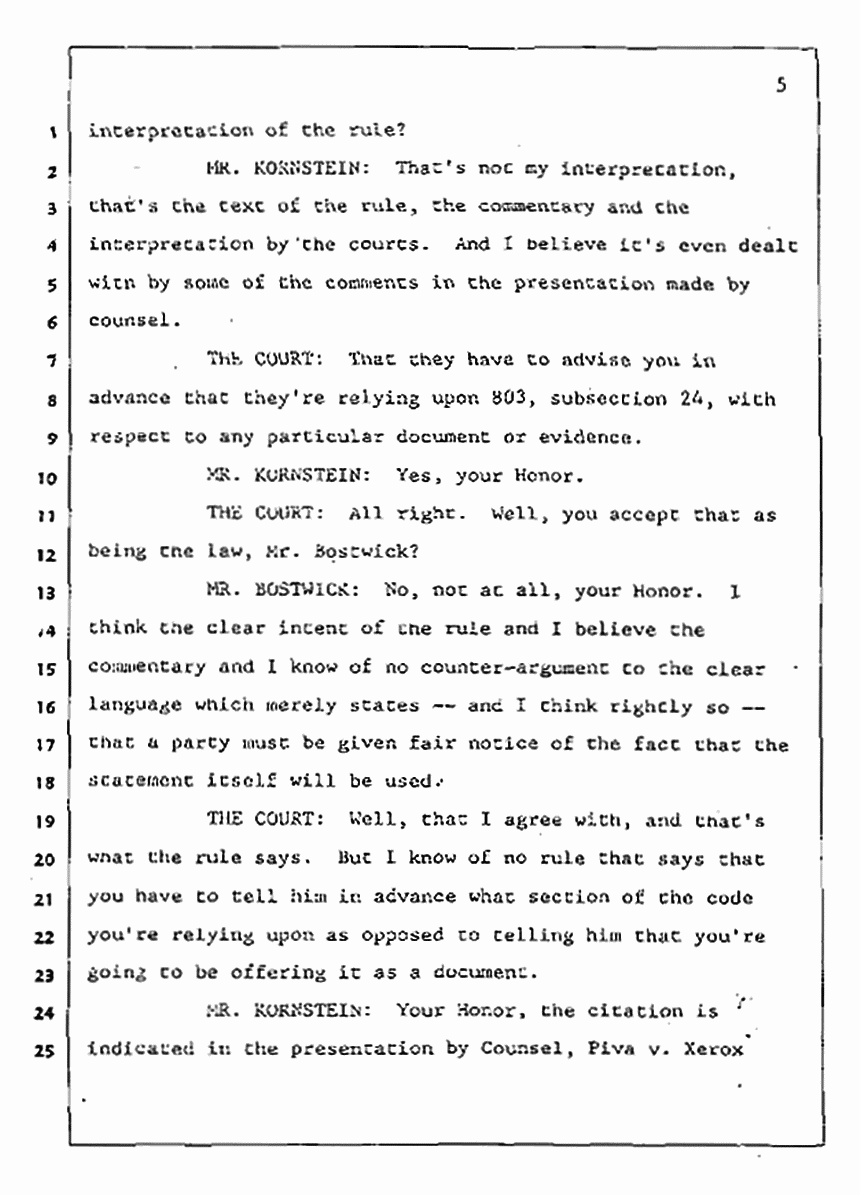 Los Angeles, California Civil Trial<br>Jeffrey MacDonald vs. Joe McGinniss<br><br>August 4, 1987:<br>Plaintiff's Witness: Jeffrey MacDonald, p. 5