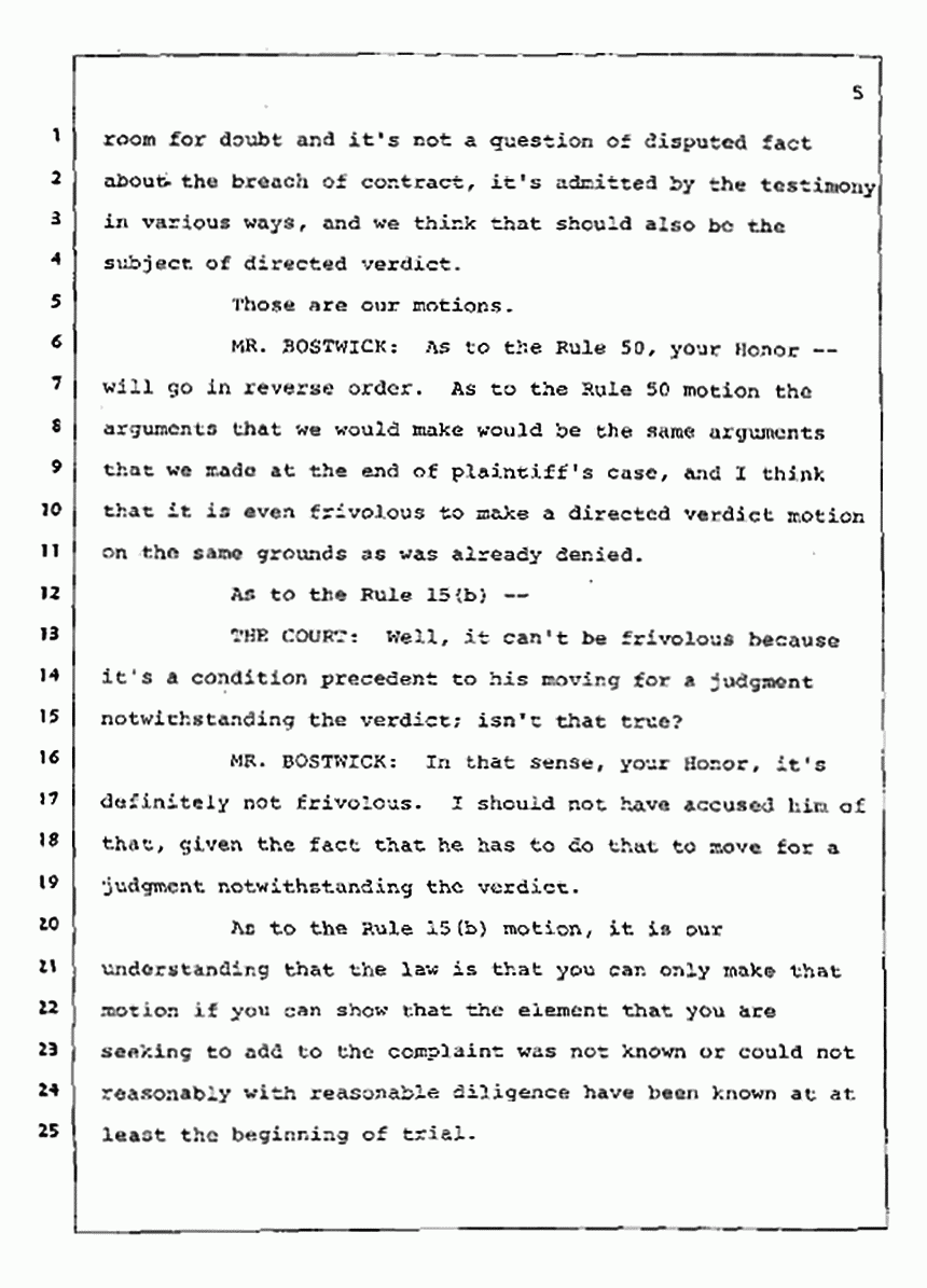 Los Angeles, California Civil Trial<br>Jeffrey MacDonald vs. Joe McGinniss<br><br>August 12, 1987:<br>Closing Arguments for Plaintiff Jeffrey MacDonald, p. 5