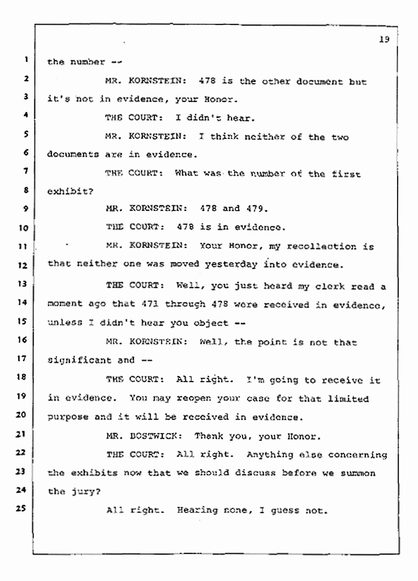 Los Angeles, California Civil Trial<br>Jeffrey MacDonald vs. Joe McGinniss<br><br>August 12, 1987:<br>Closing Arguments for Plaintiff Jeffrey MacDonald, p. 19