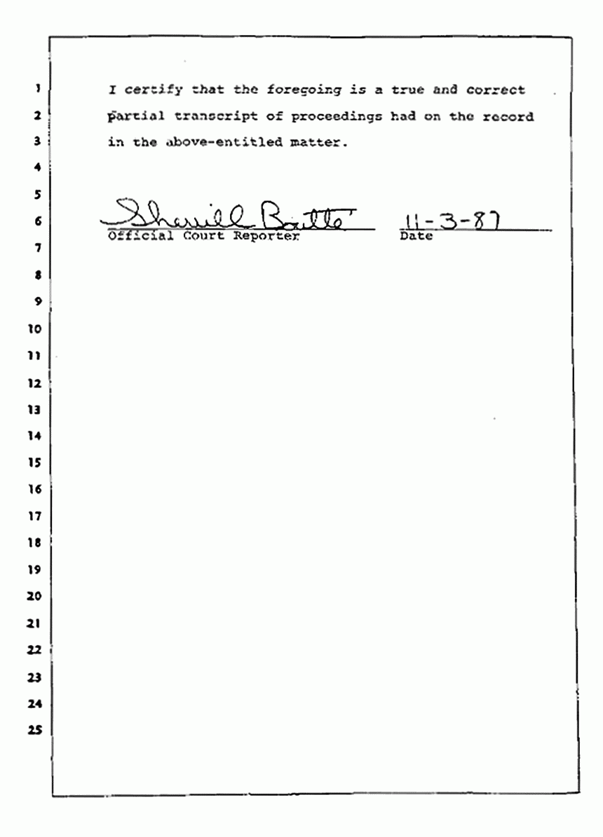 Los Angeles, California Civil Trial<br>Jeffrey MacDonald vs. Joe McGinniss<br><br>August 13, 1987:<br>Jury Instructions, p. 164